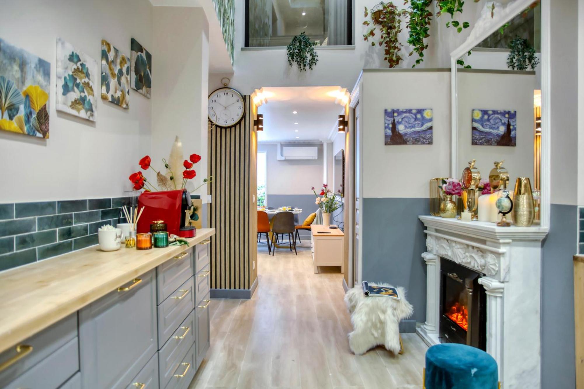 Elegant Triplex In Paris - Ideal For 10 - Aircon מראה חיצוני תמונה