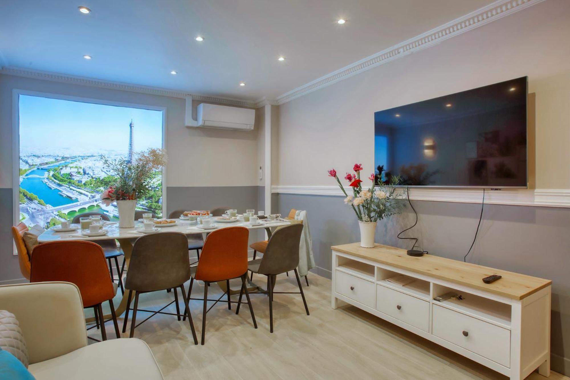 Elegant Triplex In Paris - Ideal For 10 - Aircon מראה חיצוני תמונה