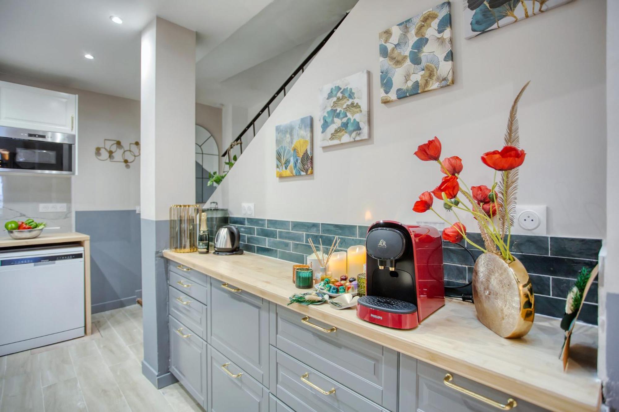 Elegant Triplex In Paris - Ideal For 10 - Aircon מראה חיצוני תמונה