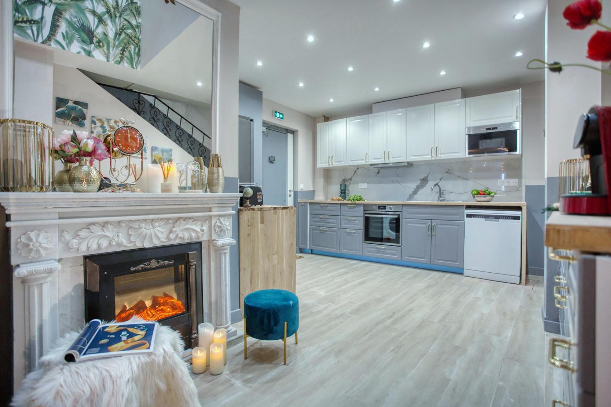 Elegant Triplex In Paris - Ideal For 10 - Aircon מראה חיצוני תמונה
